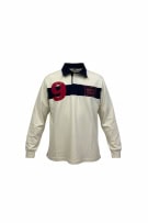 NORTH SAILS Men's Long Sleeve Polo Shirt Vintage With Logo Off-White M