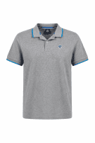 NORTH SAILS POLO SHIRT MINIMAL GREY MEN PRE OWNED S