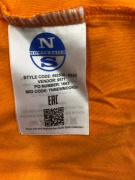 NORTH SAILS T-SHIRT REGULAR FIT LOGO ARANCIONE UOMO M