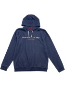 NZA New Zealand Φούτερ με Κουκούλα Logo Μπλε Unisex L