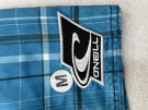 O NEILL CARGO SWIM SHORTS GRAFFITI BLUE GREEN ΑΝΤΡΙΚΟ PRE OWNED M
