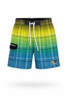 O NEILL CARGO SWIM SHORTS GRAFFITI BLUE GREEN ΑΝΤΡΙΚΟ PRE OWNED M