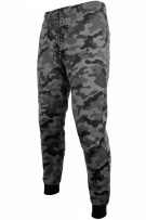 OBEY JOGGER PANTS CAMOUFLAGE WITH CUFFS GREY MEN'S L
