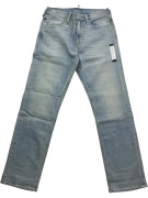 Old Navy Jean Παντελόνι Straight Fit Ανοιχτό Μπλε Ανδρικό M (W32xL32)
