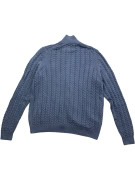 Old Navy Πλεκτή Ζακέτα Cable Knit Casual Μπλε Ανδρική XL