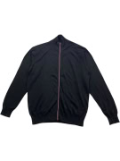 Old Navy Πλεκτή Ζακέτα Casual Full Zip Μαύρη Ανδρική XL