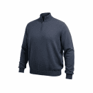 OLD NAVY Maglione lavorato a maglia casual con mezza zip tinta unita blu da uomo 3XL