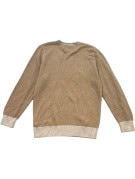 OLD NAVY ΠΛΕΚΤΟ ΠΟΥΛΟΒΕΡ MINIMAL ΜΠΕΖ ΑΝΤΡΙΚΟ PRE OWNED S