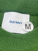 OLD NAVY MAGLIONE GIROCOLLO MINIMAL VERDE UOMO PRE OWNED M