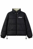 1998 ONYX JEANS ΜΠΟΥΦΑΝ PUFFER STREETWEAR ΜΑΥΡΟ UNISEX PRE OWNED M