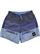 O\'NEILL ΜΑΓΙΟ ΣΟΡΤΣ STRIPED ΜΠΛΕ ΑΝΤΡΙΚΟ PRE OWNED