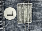 WRANGLER DENIM SHORTS WASHED BLUE MENS PRE OWNED L