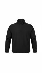 ONLY & SONS ΦΛΙΣ ΖΑΚΕΤΑ ΜΕ ΜΙΣΟ ΦΕΡΜΟΥΑΡ CASUAL ΜΑΥΡΟ ΑΝΔΡΙΚΟ 4XL