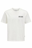 ONLY AND SONS GRAPHIC T SHIRT RETRO ΛΕΥΚΟ ΑΝΤΡΙΚΟ PRE OWNED XL