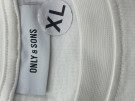 ONLY AND SONS GRAPHIC T SHIRT RETRO ΛΕΥΚΟ ΑΝΤΡΙΚΟ PRE OWNED XL