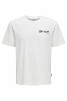 ONLY & SONS GRAPHIC TEE WHITE ΑΝΔΡΙΚΟ PRE OWNED XL