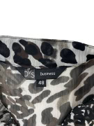 OVS Business Γυναικείο Ημιδιάφανο Πουκάμισο Animal Print Καφέ IT L-XL