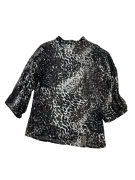OVS Business Γυναικείο Ημιδιάφανο Πουκάμισο Animal Print Καφέ IT L-XL