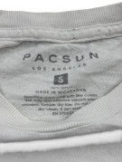 PACSUN GRAPHIC TEE RACING GREY MENS PRE OWNED S