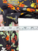 PAISLEY G RAY SHIRT FLORAL BLACK WOMANS PRE OWNED M