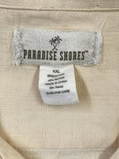 PARADISE SHORES ΠΟΥΚΑΜΙΣΟ HAWAIIAN ΦΥΣΙΚΟ ΑΝΤΡΙΚΟ PRE OWNED XXL