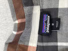 PATAGONIA ΠΟΥΚΑΜΙΣΟ CHECKED ΜΑΥΡΟ ΓΚΡΙ ΑΝΤΡΙΚΟ PRE OWNED M