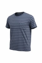 PATAGONIA Striped Pocket T-shirt Blue Unisex M
