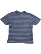 PATAGONIA Striped Pocket T-shirt Blue Unisex M