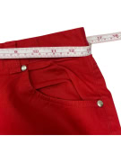 PAUL & SHARK Pantaloni chino elasticizzati da donna rossi