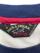 PAUL & SHARK T-SHIRT RINGER VINTAGE LOGO MULTICOLOR MEN'S XL