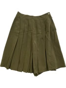 PENNYBLACK ΦΟΥΣΤΑ-ΠΑΝΤΕΛΟΝΑ (CULOTTES) RETRO PLEATED KHAKI ΓΥΝΑΙΚΕΙΑ XS