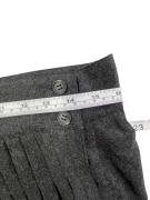 Pennyblack Grey Pleated Midi Skirt Women’s Size M