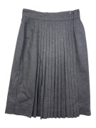 Pennyblack Grey Pleated Midi Skirt Women’s Size M
