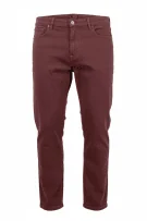 Pepe Jeans Παντελόνι Jeans Casual Χωρίς Εμφανές Λογότυπο Μπορντό Ανδρικό XL