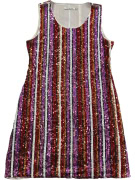 PHI PHI STAR ΦΟΡΕΜΑ ΜΕ ΠΑΓΙΕΤΕΣ ΠΟΛΥΧΡΩΜΟ ΓΥΝΑΙΚΕΙΟ L/XL