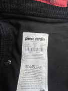 Pierre Cardin Jeans Παντελόνι Corduroy Vintage Μαύρο Ανδρικό XL