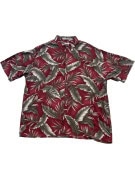 PIERRE CARDIN ΚΟΝΤΟΜΑΝΙΚΟ ΠΟΥΚΑΜΙΣΟ TROPICAL ΜΠΟΡΝΤΟ ΑΝΤΡΙΚΟ PRE OWNED XL