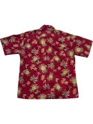 PIERRE CARDIN ΠΟΥΚΑΜΙΣΟ HAWAIIAN RETRO ΚΟΚΚΙΝΟ ΑΝΤΡΙΚΟ PRE OWNED L