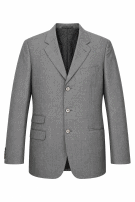 PIERRE CARDIN BLAZER CLASSIC GREY MEN PRE OWNED L