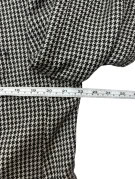 PIERRE CARDIN ΣΑΚΑΚΙ CLASSIC HOUNDSTOOTH ΜΑΥΡΟ ΛΕΥΚΟ ΑΝΤΡΙΚΟ PRE OWNED L