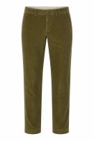 90S PIOMBO CORDUROY TROUSERS MINIMAL OLIVE MEN PRE OWNED L