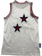 Pit Stop All Star Jersey Tank Top Αθλητικό Mesh Logo Λευκό Ανδρικό M