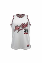 Pit Stop All Star Jersey Tank Top Αθλητικό Mesh Logo Λευκό Ανδρικό M
