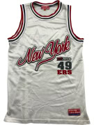 Pit Stop All Star Jersey Tank Top Αθλητικό Mesh Logo Λευκό Ανδρικό M