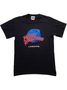 PLANET HOLLYWOOD Vintage T-shirt "London" Graphic Μαύρο Unisex Small