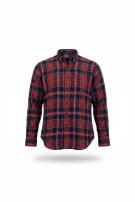 POLO BY RALPH LAUREN FLANNEL ΠΟΥΚΑΜΙΣΟ CLASSIC ΚΟΚΚΙΝΟ ΚΑΡΟ ΑΝΤΡΙΚΟ PRE OWNED S