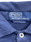 POLO BY RALPH LAUREN ΜΠΛΟΥΖΑ POLO ΜΑΚΡΥΜΑΝΙΚΗ CUSTOM SLIM FIT ΛΟΓΟΤΥΠΟ ΜΠΛΕ UNISEX M preowned