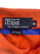 POLO BY RALPH LAUREN ΜΠΛΟΥΖΑ POLO VINTAGE ΜΕ ΡΙΓΕΣ ΚΑΙ ΚΕΝΤΗΜΕΝΟ ΛΟΓΟΤΥΠΟ ΠΟΡΤΟΚΑΛΙ-ΜΠΛΕ UNISEX M