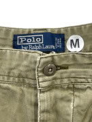 POLO BY RALPH LAUREN PANTALONI CHINO UTILITY OLIVA UOMO PRE OWNED M
