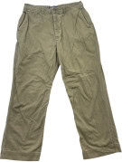 POLO BY RALPH LAUREN PANTALONI CHINO UTILITY OLIVA UOMO PRE OWNED M